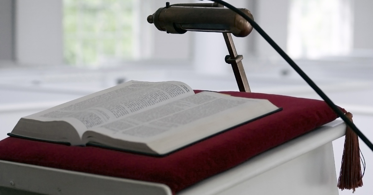 Conference Pulpit - Various Speakers