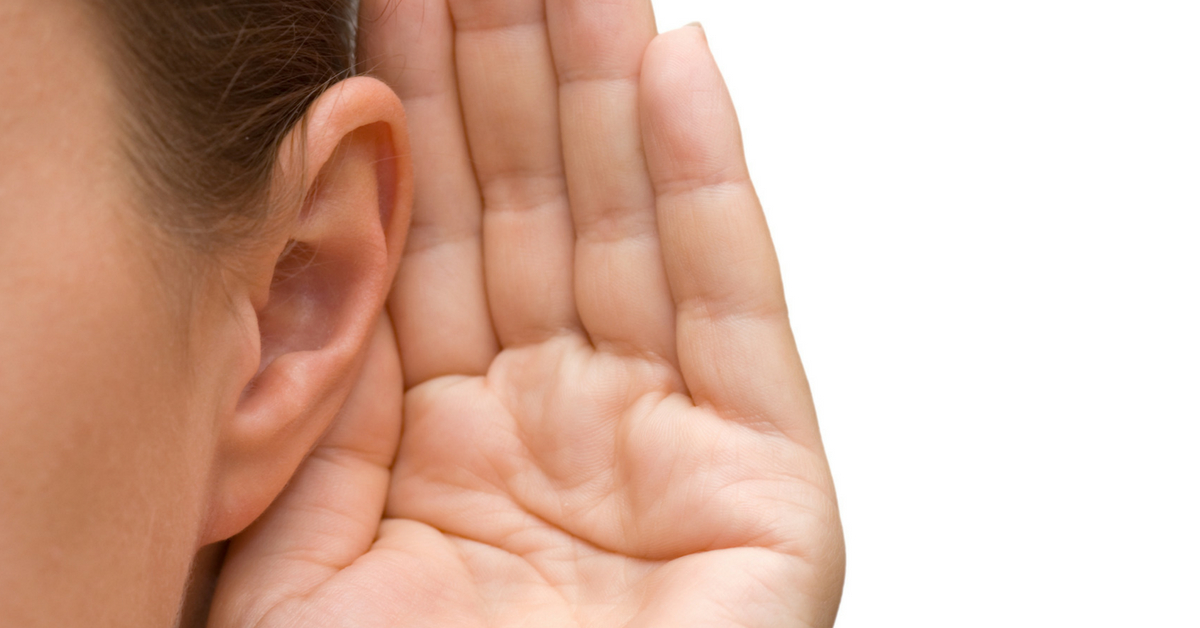 A Fé vem pelo ouvir